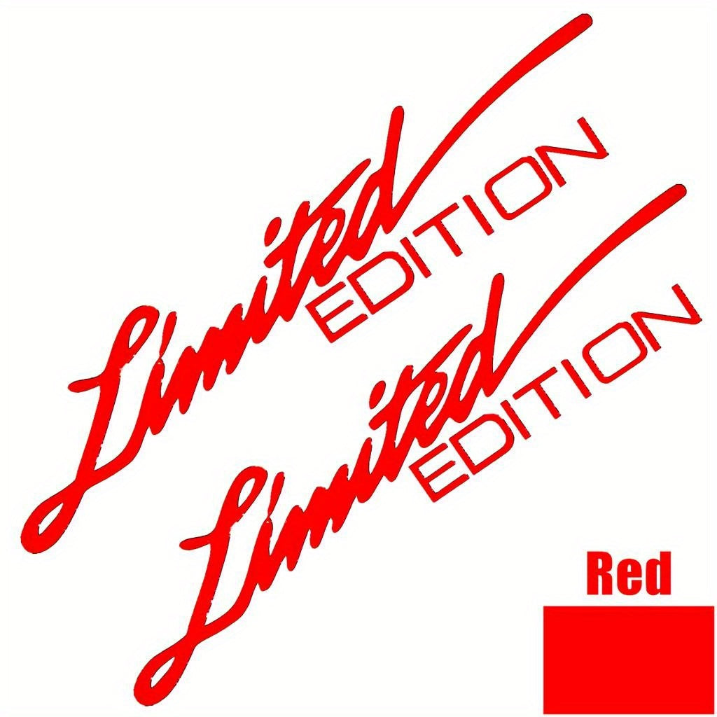 2pcs Stylish Car Motorcycle Truck Bike Badge Stickers Durable Decorative Accessories