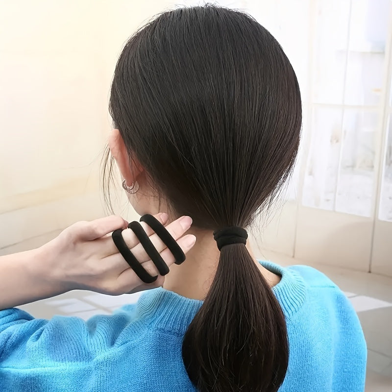 Girl Elastic Hair Bands Ponytail Clips Hair Styling Accessories Set