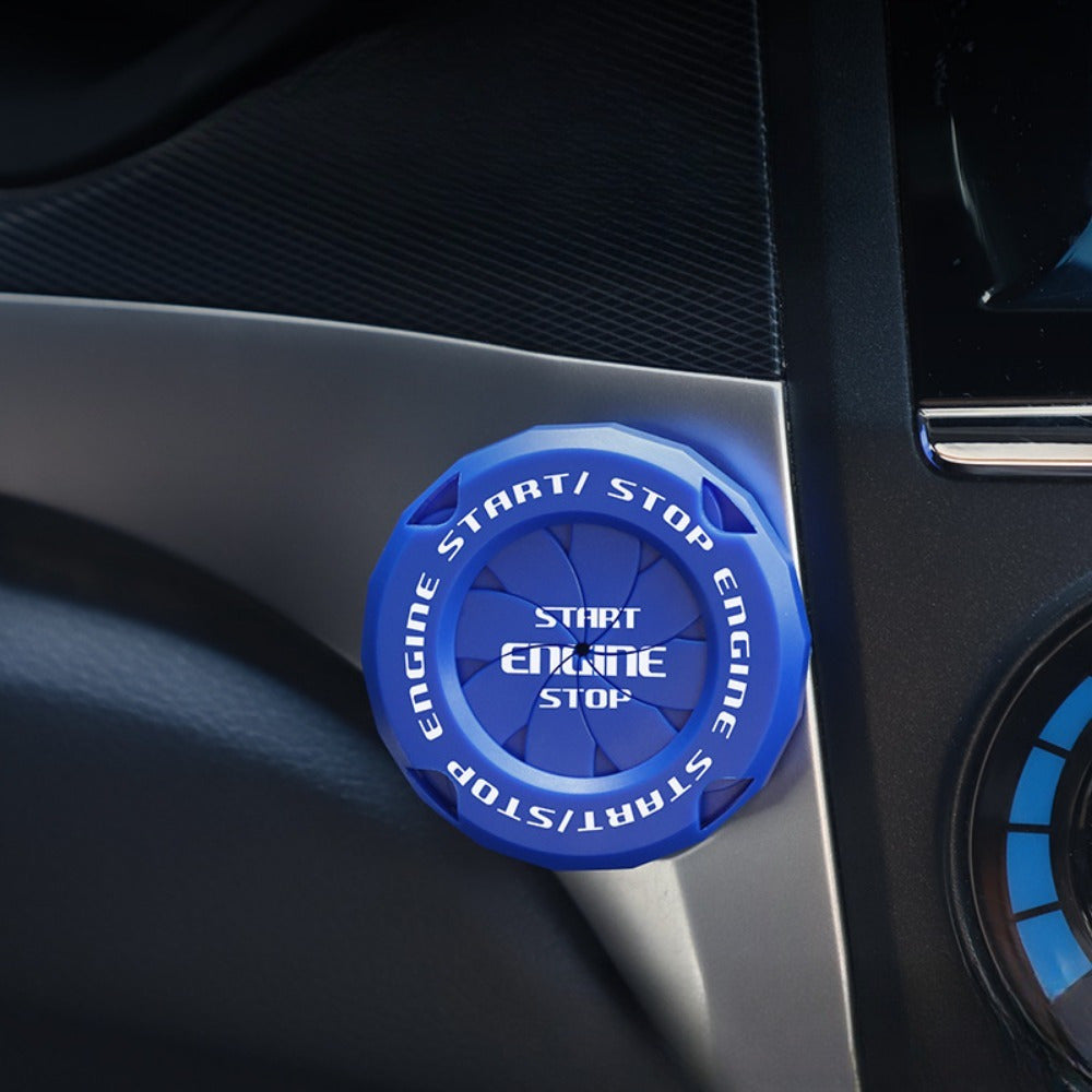 Universal Car Motorcycle Ignition Cover Durable Easy-Install Rotary Unlocking