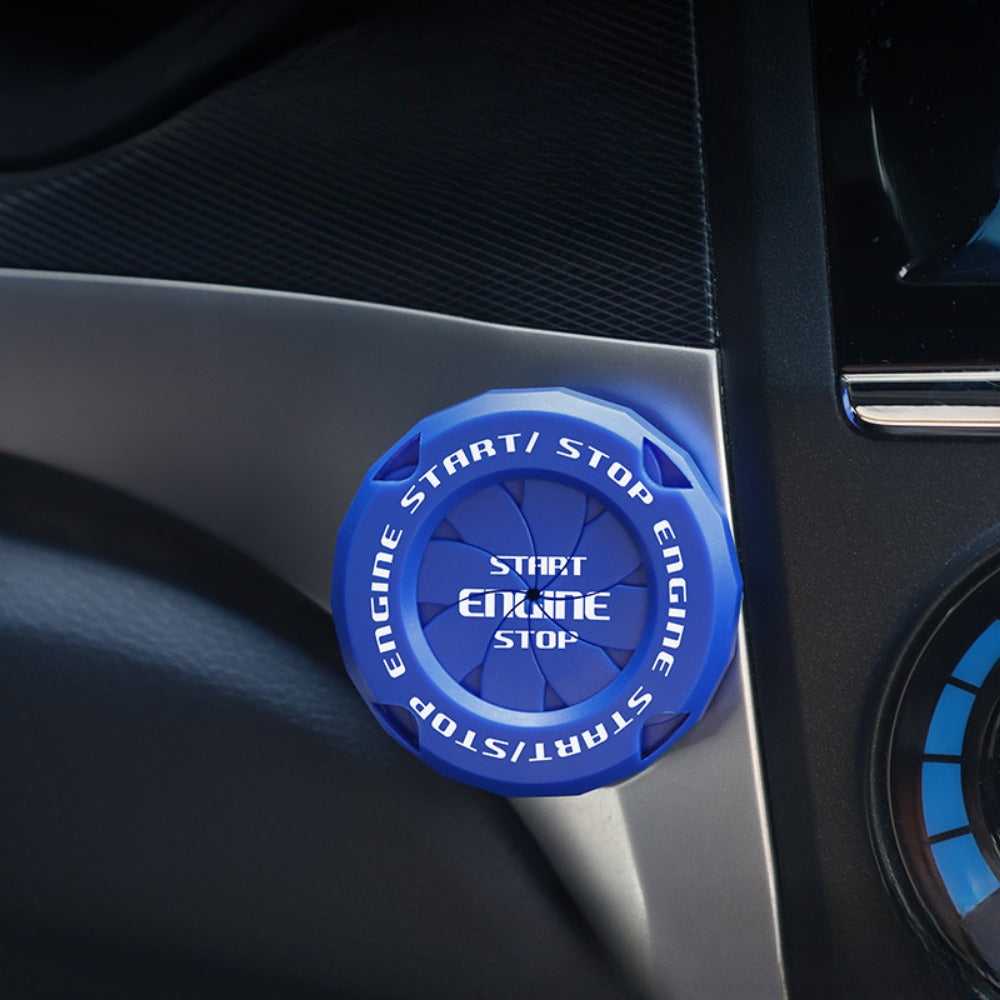 Universal Car Motorcycle Ignition Cover Durable Easy-Install Rotary Unlocking