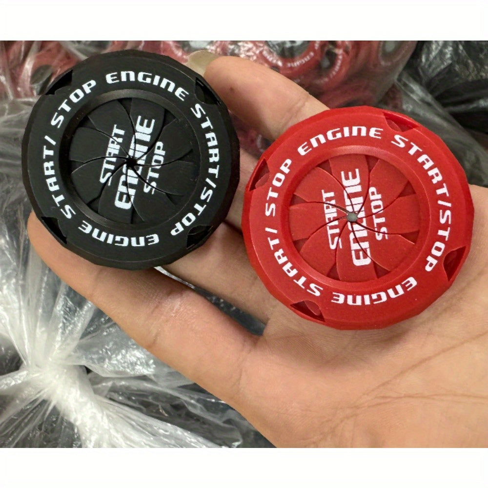 Universal Car Motorcycle Ignition Cover Durable Easy-Install Rotary Unlocking