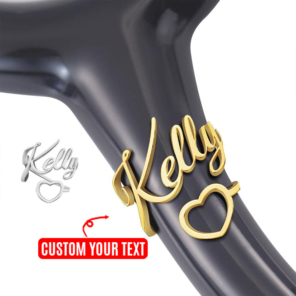 Personalized Stethoscope ID Badge Holder for Nurses and Doctors