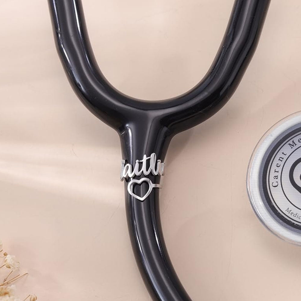 Personalized Stethoscope ID Badge Holder for Nurses and Doctors