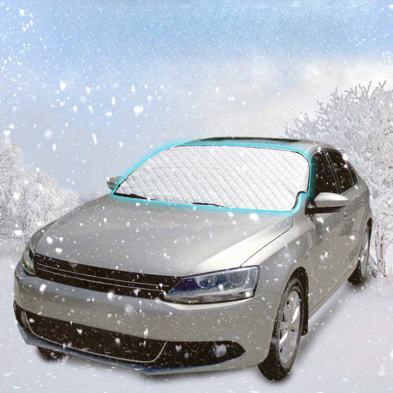 Universal Car Sunshade Thickened Sun Protection Shield Easy to Install