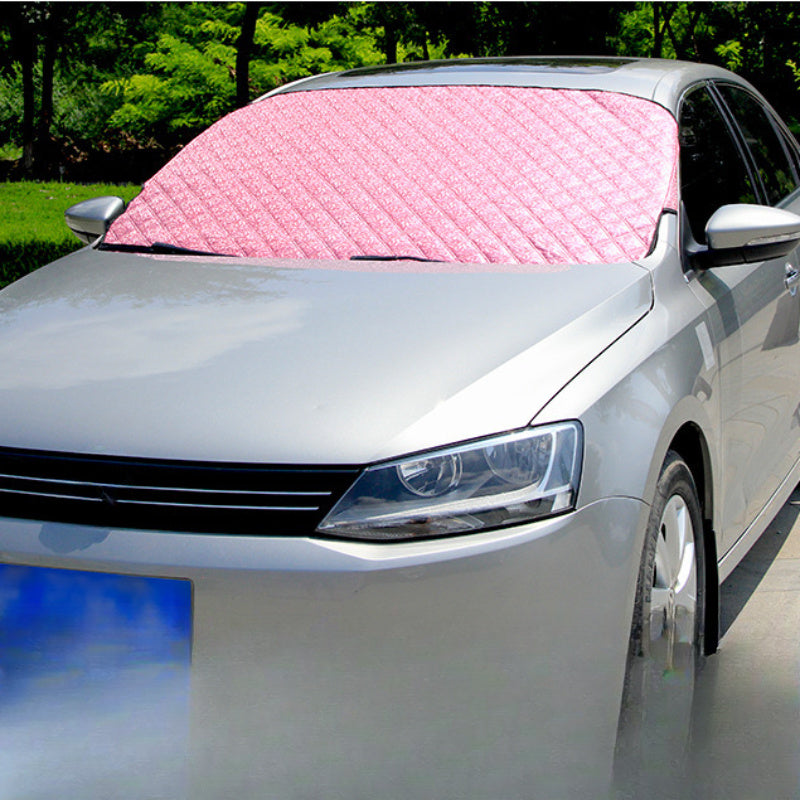 Universal Car Sunshade Thickened Sun Protection Shield Easy to Install
