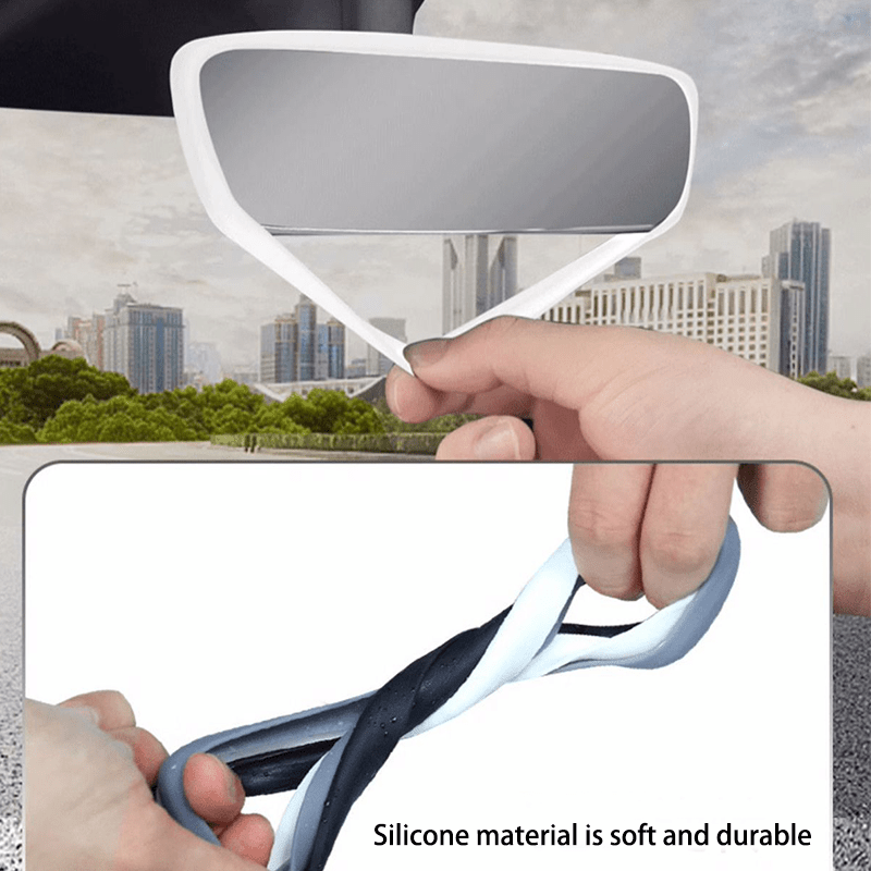 2pcs Car Rearview Mirror Protective Cover Set For Model 3 Y Pink White Gray Black