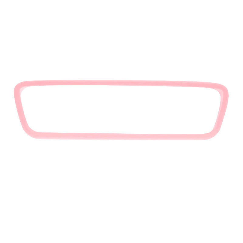 2pcs Car Rearview Mirror Protective Cover Set For Model 3 Y Pink White Gray Black