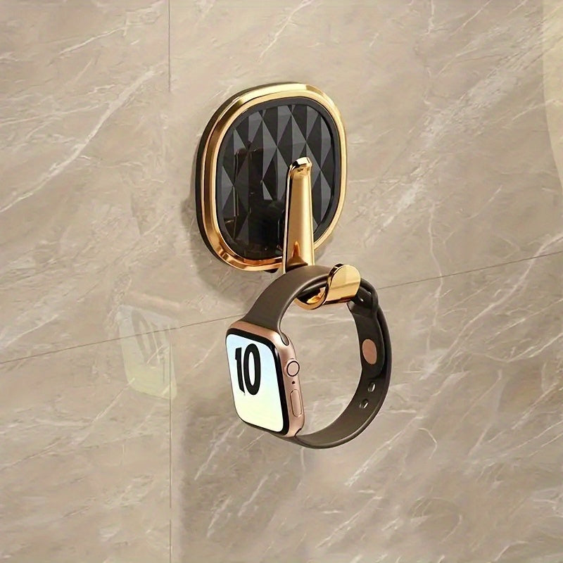 Gancho de pared para toallas y batas, fácil de instalar, versátil