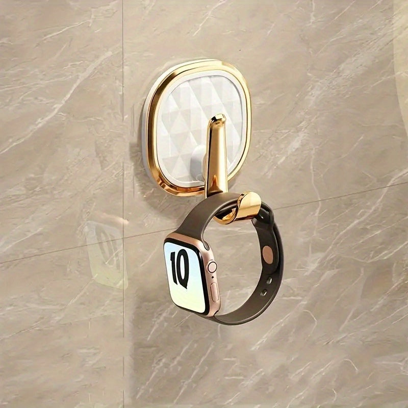 Gancho de pared para toallas y batas, fácil de instalar, versátil