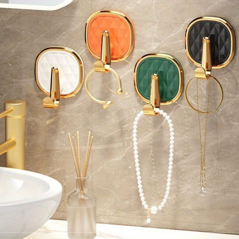 Gancho de pared para toallas y batas, fácil de instalar, versátil