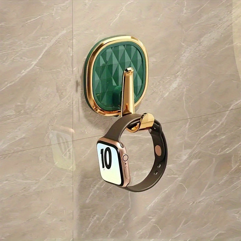 Gancho de pared para toallas y batas, fácil de instalar, versátil