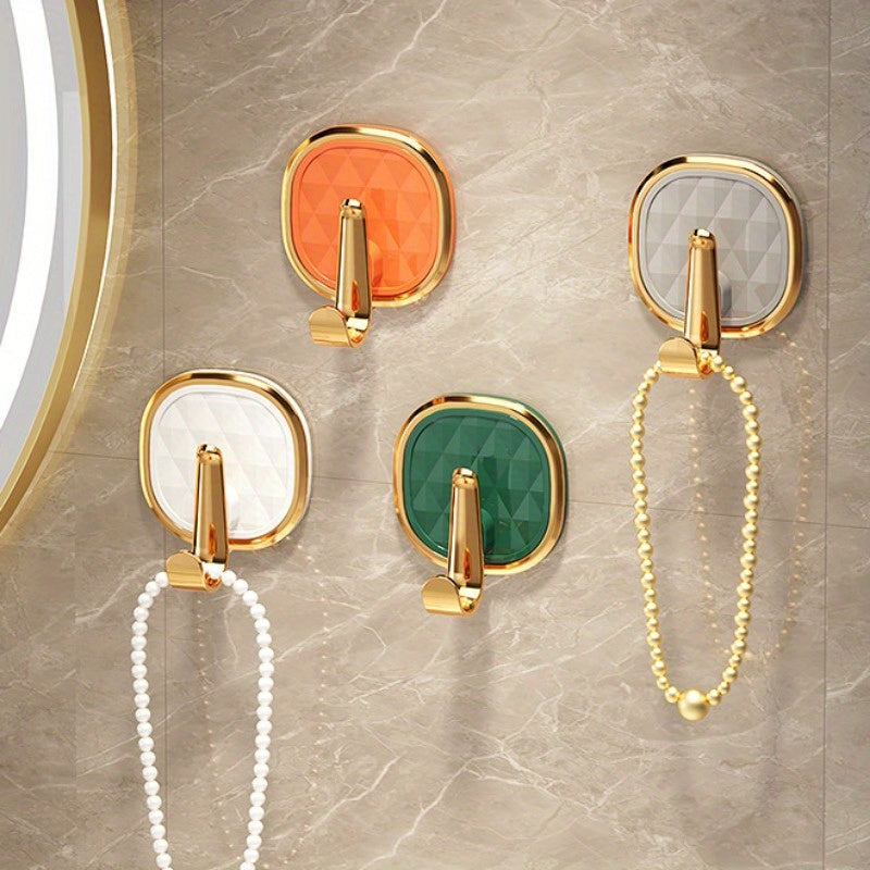 Gancho de pared para toallas y batas, fácil de instalar, versátil