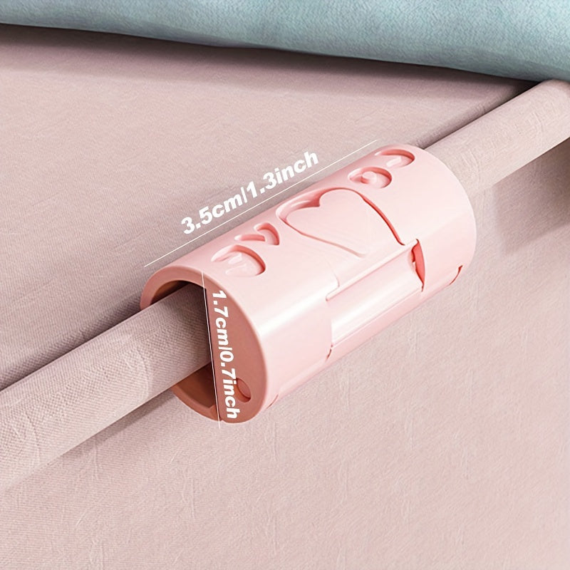 Juego de 6 clips de plástico para sábanas, toallas y almacenamiento