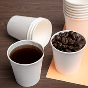 Disposable Small Paper Cups for Snacks Beverages and Tastings Pack of 50 or 100