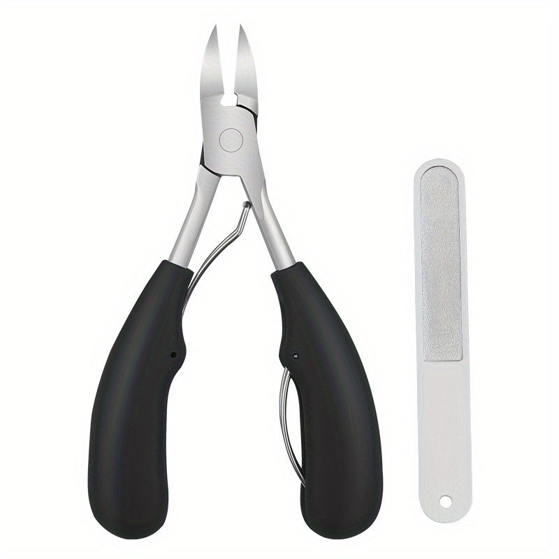 Unisex Professional Ingrown Toenail Clippers Sharp Curved Blade Pedicure Tool