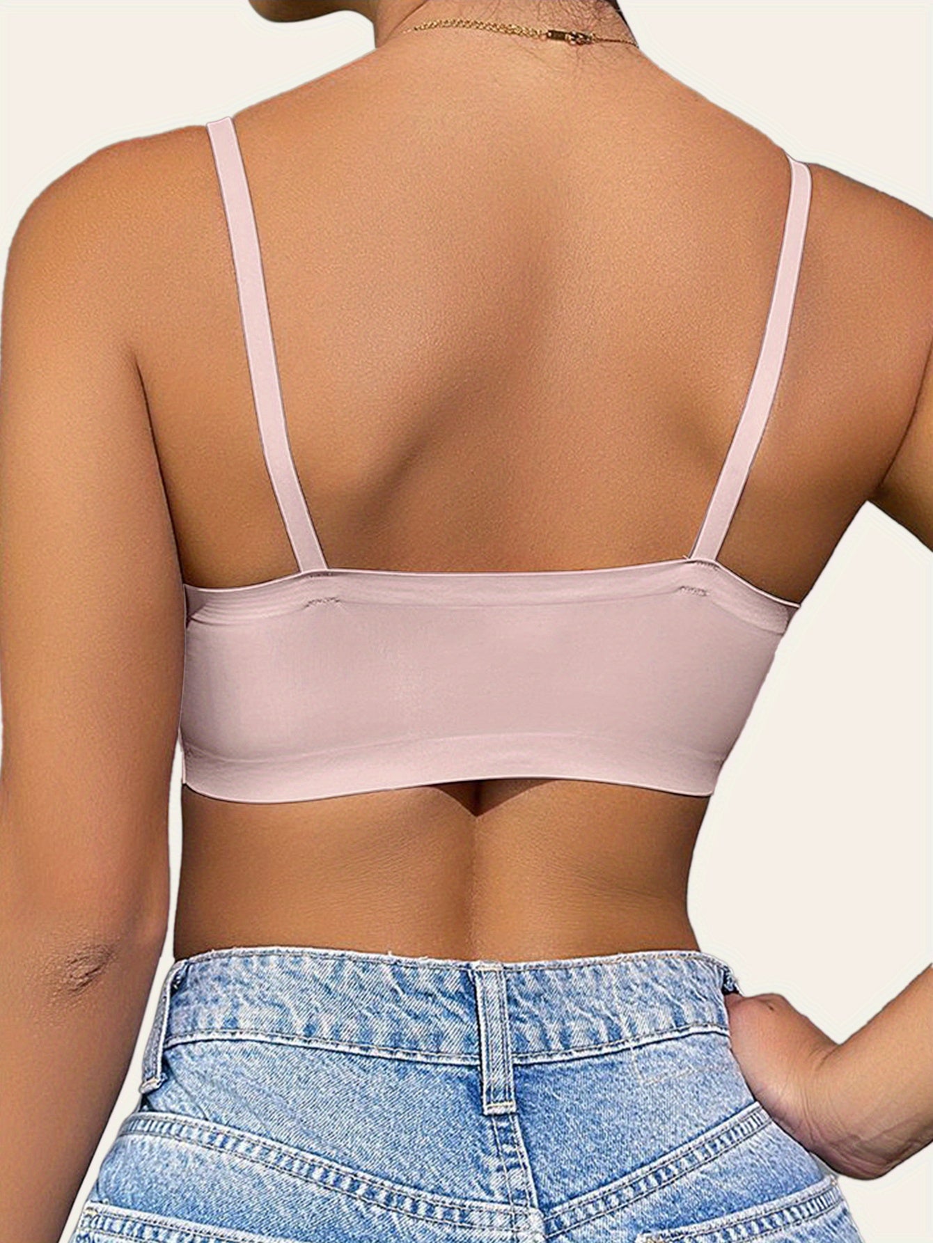 Seamless Wireless Push-Up Bra for Women Adjustable Comfortable Lingerie