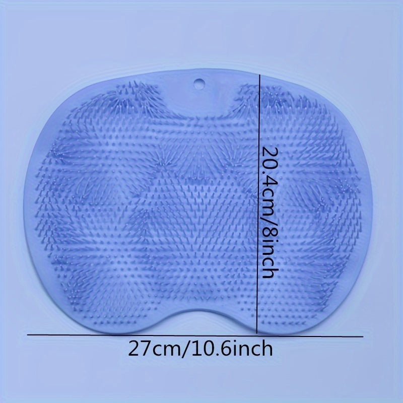 Durable Neoprene Shower Foot and Back Scrub Mat for Deep Skin Exfoliation