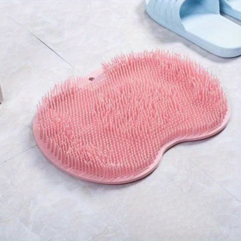 Durable Neoprene Shower Foot and Back Scrub Mat for Deep Skin Exfoliation