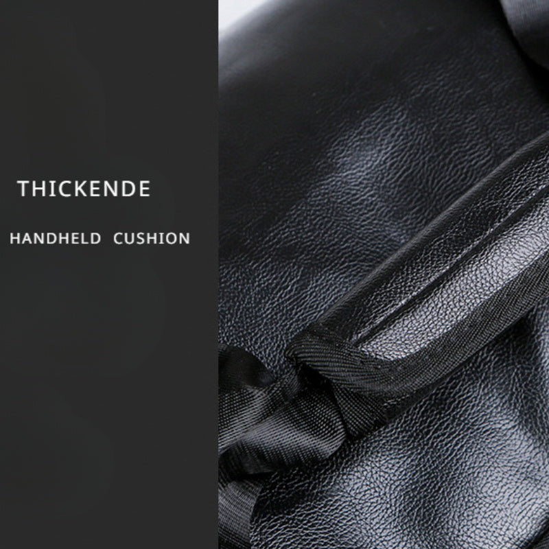 Men's Business Travel Duffel Bag Large Capacity Korean Style Black Coffee Non-Washable