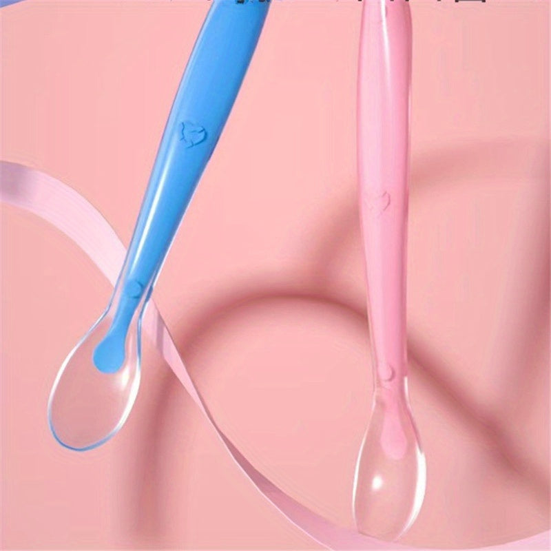 Cucharas de utensilios de silicona para cocina duraderas, suaves y fáciles de limpiar para almacenamiento