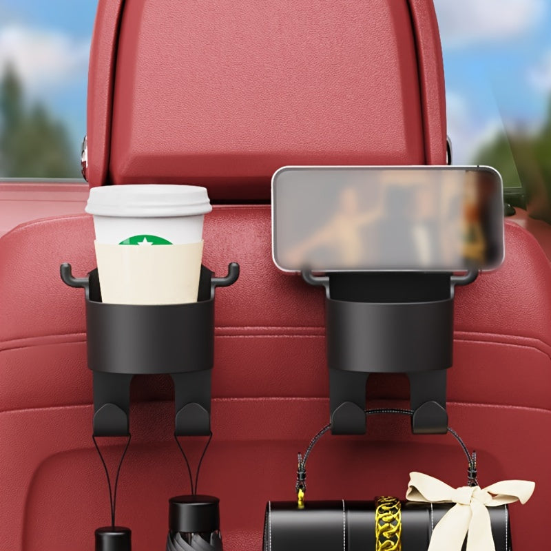 Universal Car Water Cup Holder and Phone Holder Storage Box