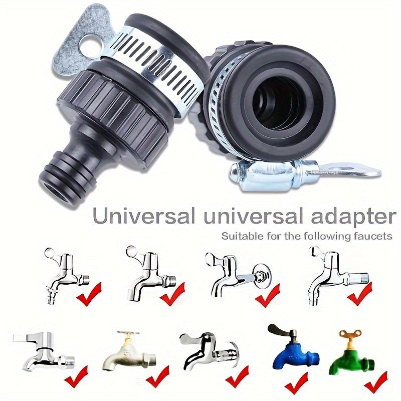 Plastic Hose Adapter Set Rotating Nipple for Car Wash and Garden Irrigation