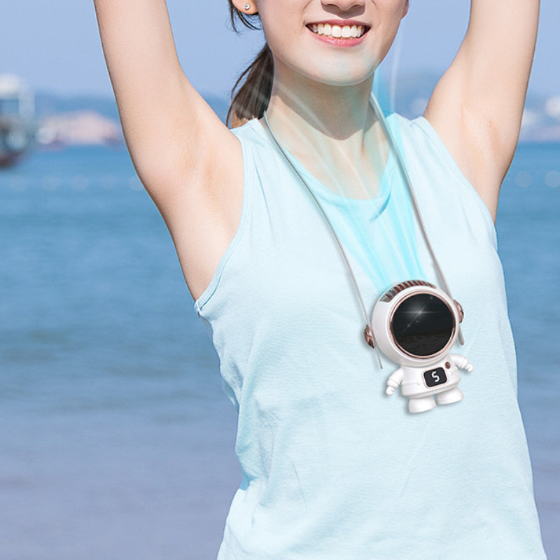 Portable Electric Fan Mini Hand Fan with Three Speeds, Rechargeable, USB Charging