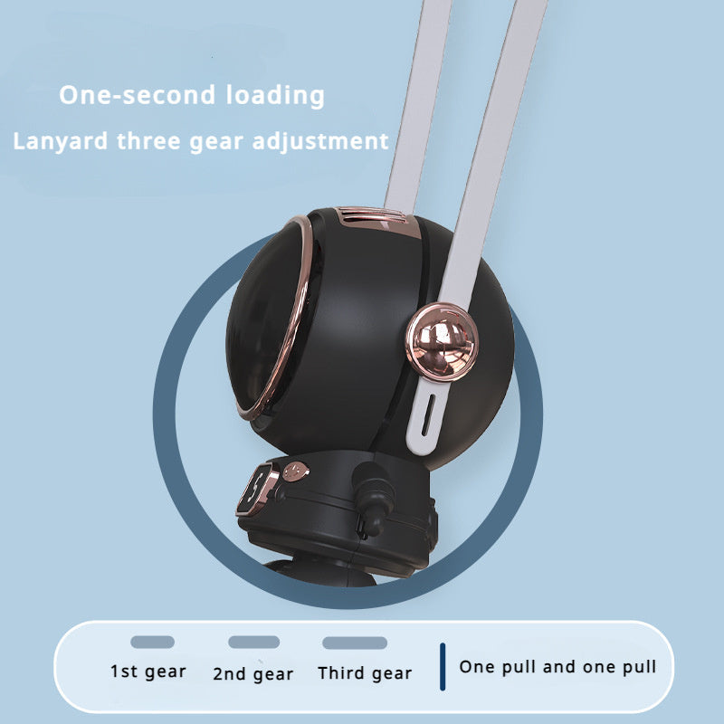 Portable Electric Fan Mini Hand Fan with Three Speeds, Rechargeable, USB Charging