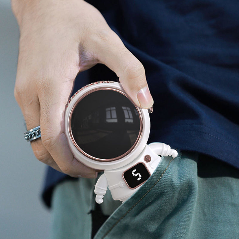 Portable Electric Fan Mini Hand Fan with Three Speeds, Rechargeable, USB Charging