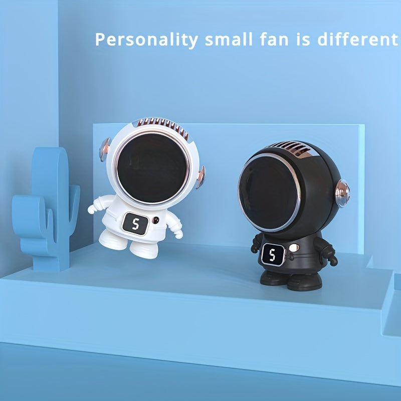 Portable Electric Fan Mini Hand Fan with Three Speeds, Rechargeable, USB Charging