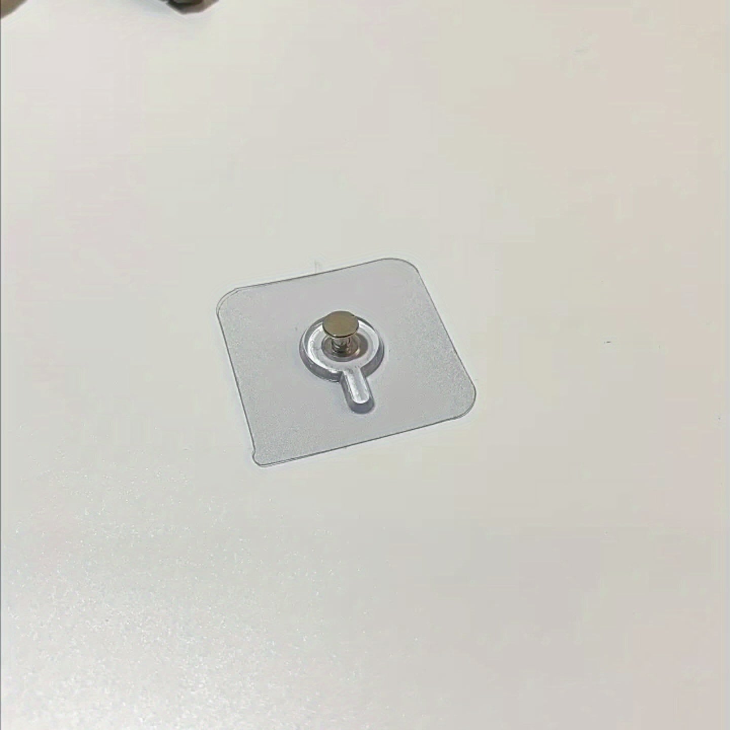 10 White Adhesive Wall Hooks Heavy Duty 5.9KG for Hanging and Home Organization