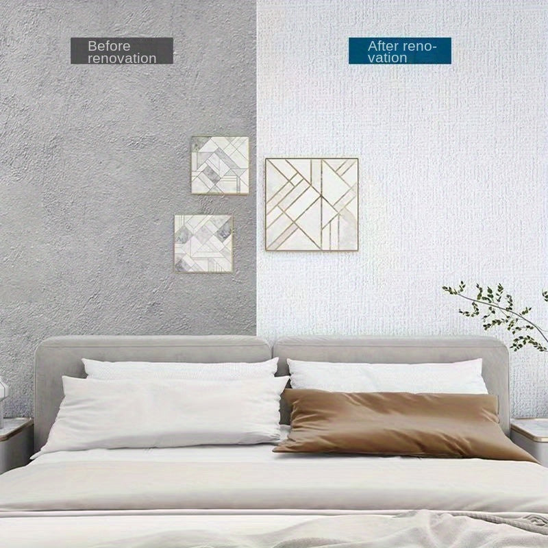 Самоклеящиеся льняные обои, рулон 5 м, стиль с формами и полосками, моющиеся, влагостойкие, защищающие от солнца, для легкого декорирования стен.