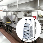 Rallador de cocina de acero inoxidable para verduras, queso y más