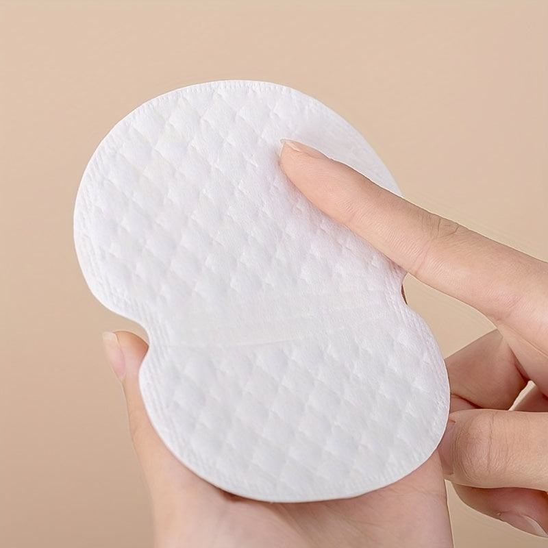 Disposable Absorbent Sweat Pads for Underarms and Collar Odor Control Pack of 50 or 100