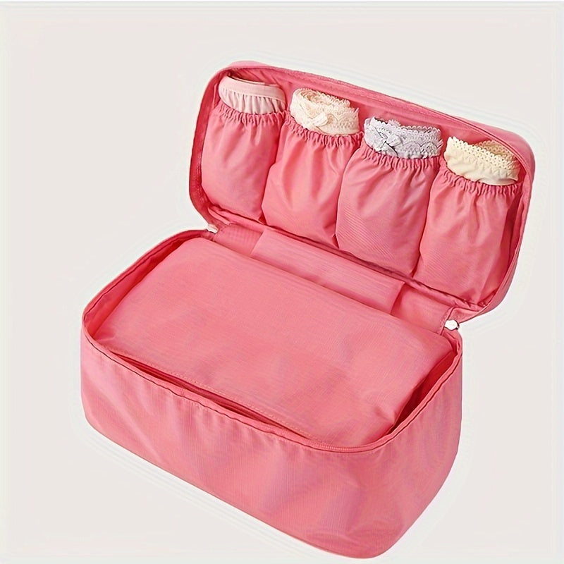 Multi-Functional Dustproof Underwear Organizer Bag Collapsible Fabric Storage for Travel and Home