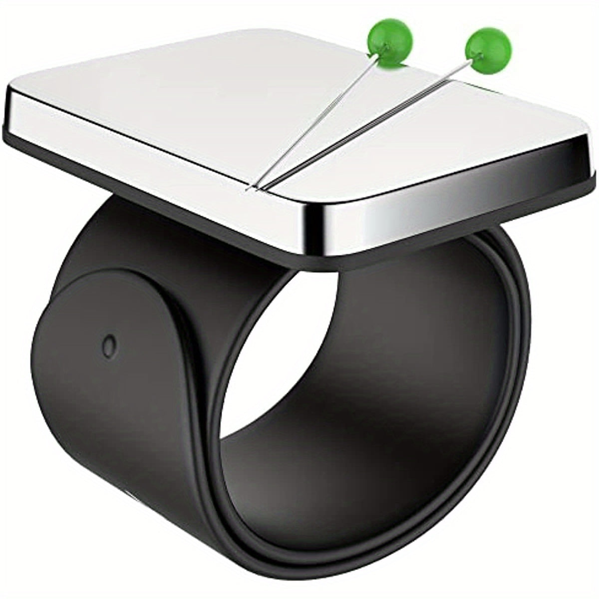 Magnetic Wrist Pin Cushion for Sewing and Quilting Secure Needle Holder