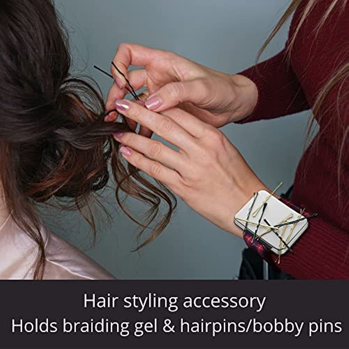 Magnetic Wrist Pin Cushion for Sewing and Quilting Secure Needle Holder