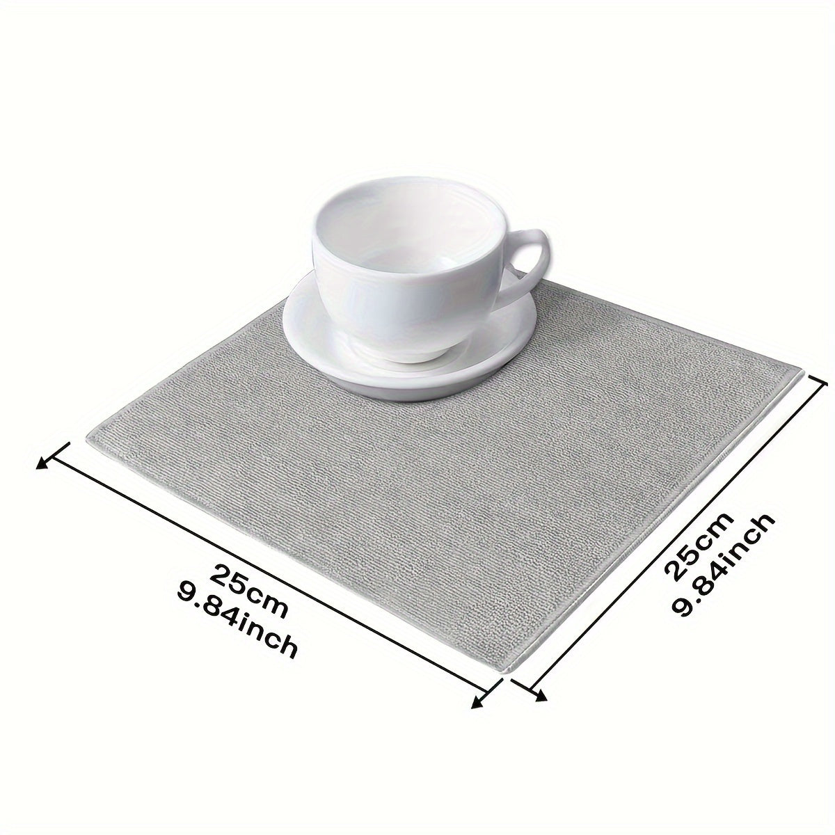 10 Piezas de toallas de microfibra para limpiar coches, cuadradas, para mantenimiento de autos, tema espacial