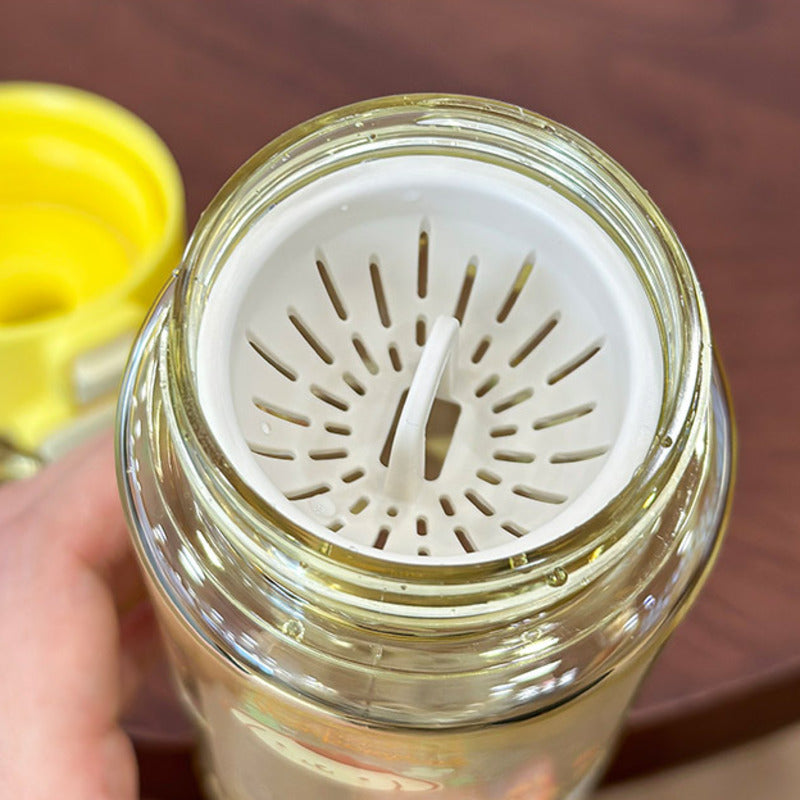 Kids' Sports Water Bottle with Characters, 16oz, Reusable, Outdoor Use