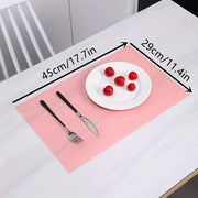 4-Piece Oil and Stain Proof Refrigerator Mat Kitchen Drawer Protector Washable Insulation Coaster