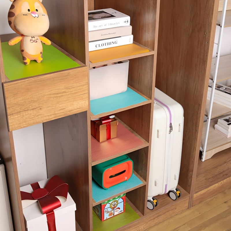 4-Piece Oil and Stain Proof Refrigerator Mat Kitchen Drawer Protector Washable Insulation Coaster