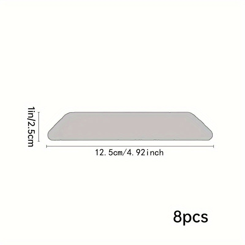 Non-Slip Rug Grippers Pack of 16 Black Plastic Carpet Holders for Indoor Use