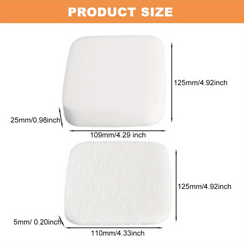 Replacement Vacuum Filter Set 2 Washable Durable Filters for Efficient Cleaning