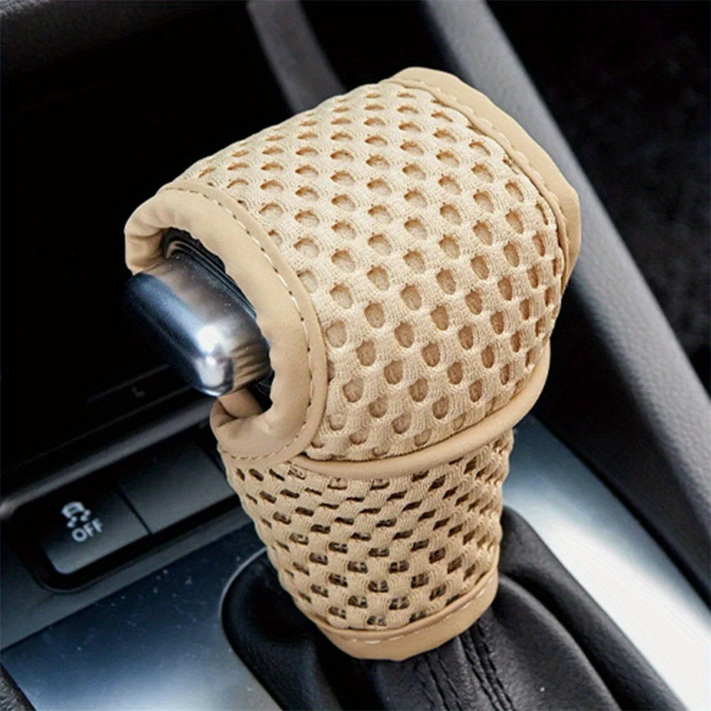 Universal Car Gear Shift Knob Cover Non-Slip Grip Interior Accessories