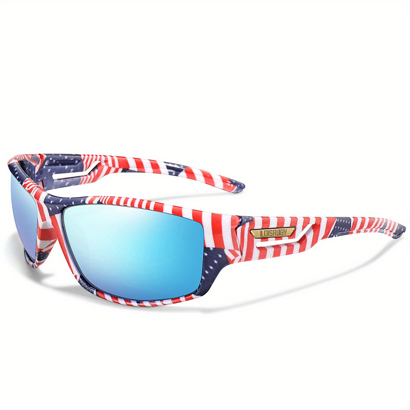 Set of 3 Camo Military Style Polarized Men's Sports Glasses for Cycling Running Fishing Driving