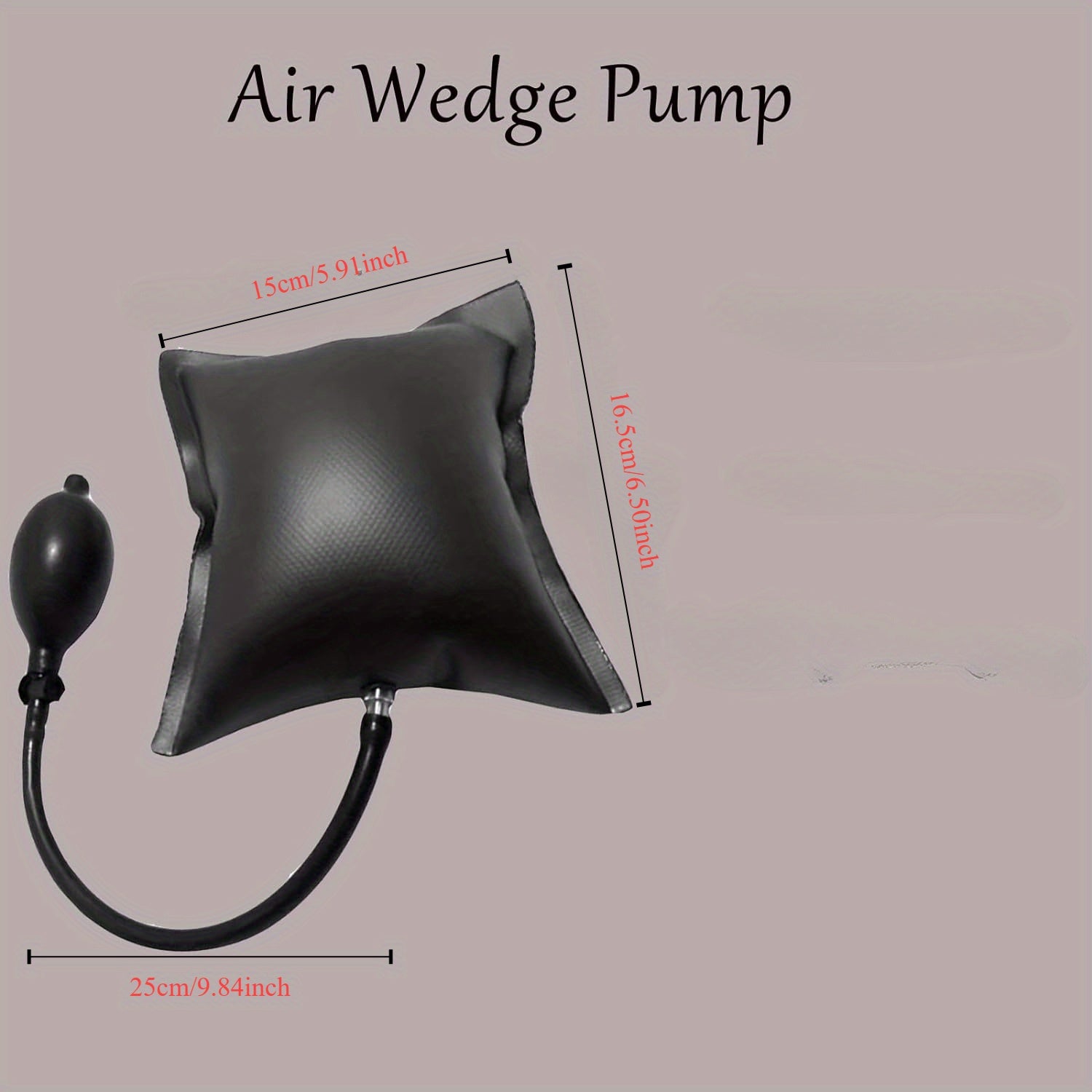 Adjustable Air Wedge Pump Inflatable Shim Bag for Car Leveling Door Installation