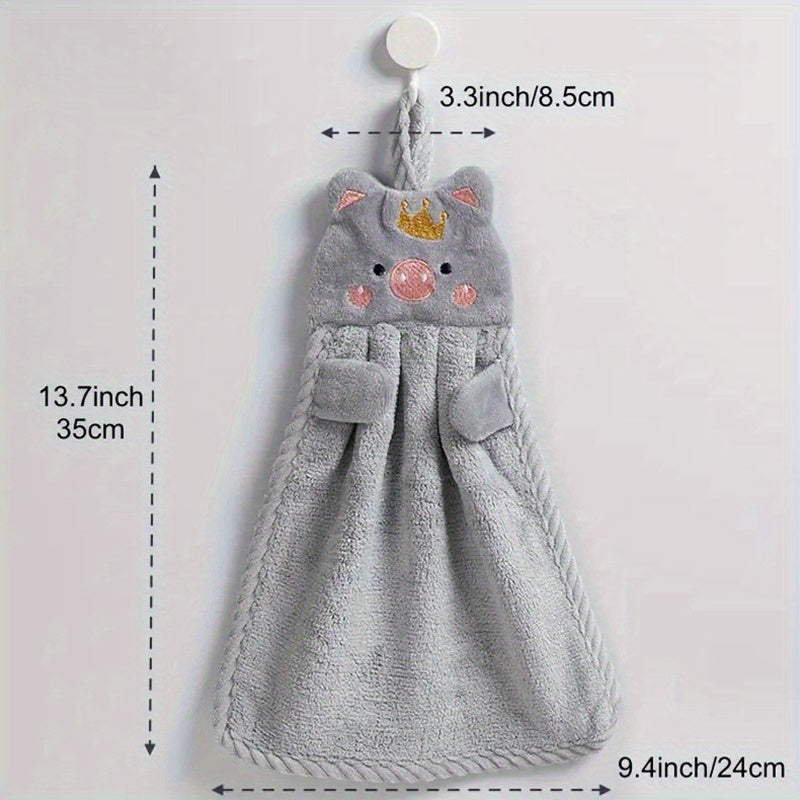 Fast-Drying Cotton Hand Towels for Bathroom and Bedroom Use