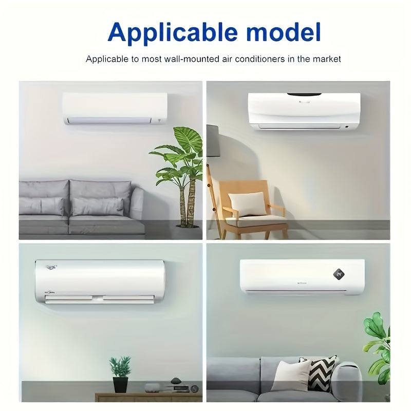 Set of 3 Air Conditioner Cleaning Bags with Dust Hoods and Tools for Wall-Mounted Units