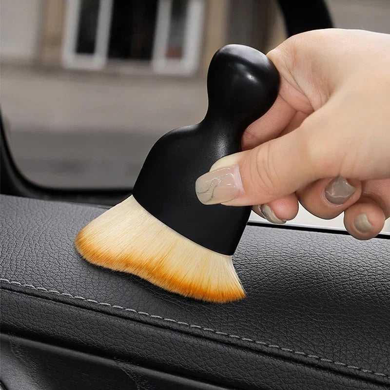 Car Interior Cleaning Brush Soft Dust Remover for Air Vents and Consoles