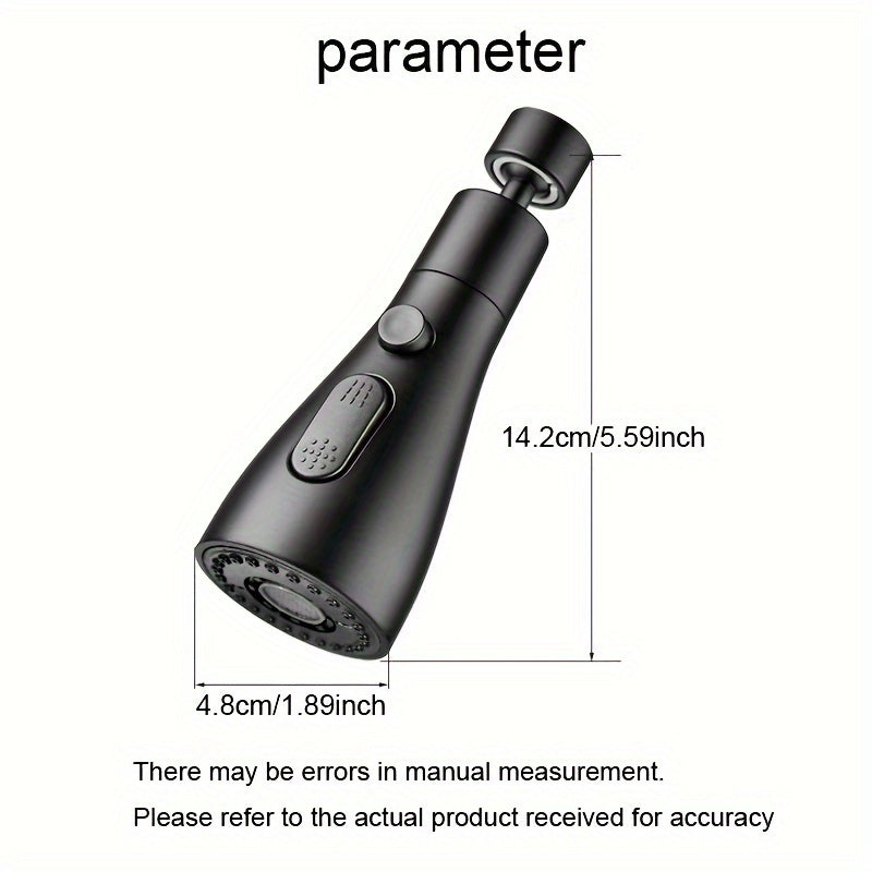 Extensión de grifo de cocina compatible con USB y rociador multifunción